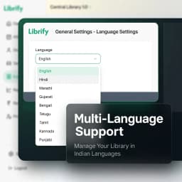 Multi-Language Library Software: Manage Your Study Space in Indian Languages