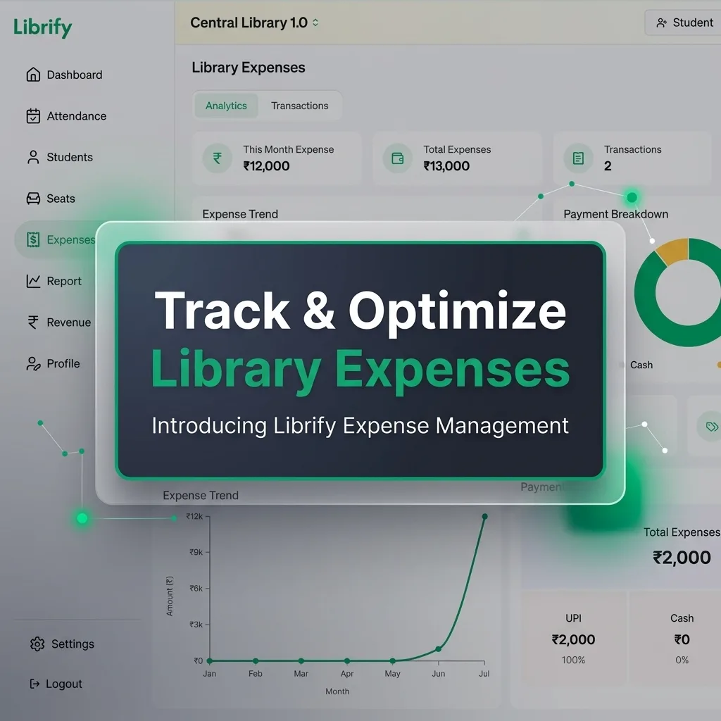 Librify Library Expenses Analytics Dashboard